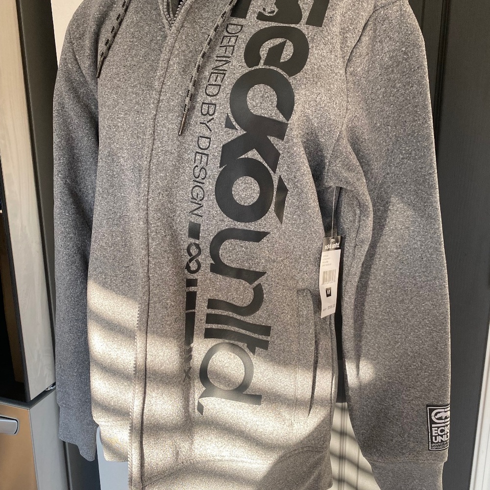 Men’s Ecko unltd zip hoodie NWT